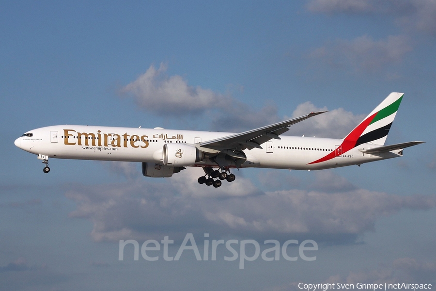 Emirates Boeing 777-36N(ER) (A6-EBG) | Photo 169626