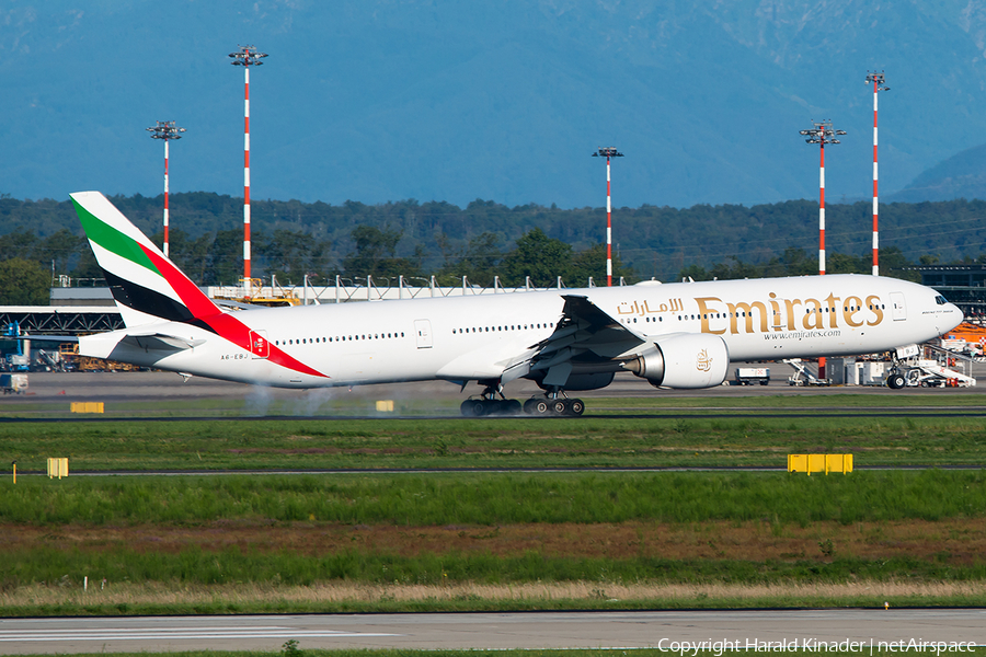 Emirates Boeing 777-36N(ER) (A6-EBJ) | Photo 292948