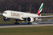 Emirates Boeing 777-31H(ER) (A6-EBK) at  Dusseldorf - International, Germany