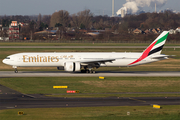 Emirates Boeing 777-31H(ER) (A6-EBK) at  Dusseldorf - International, Germany