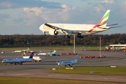 Emirates Boeing 777-31H(ER) (A6-EBK) at  Hamburg - Fuhlsbuettel (Helmut Schmidt), Germany