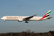 Emirates Boeing 777-31H(ER) (A6-EBK) at  Hamburg - Fuhlsbuettel (Helmut Schmidt), Germany