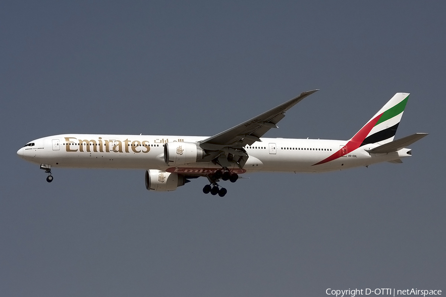 Emirates Boeing 777-31H(ER) (A6-EBL) | Photo 285723