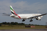 Emirates Boeing 777-31H(ER) (A6-EBL) at  Manchester - International (Ringway), United Kingdom