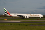 Emirates Boeing 777-31H(ER) (A6-EBL) at  Manchester - International (Ringway), United Kingdom