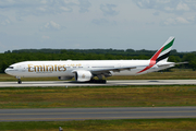 Emirates Boeing 777-31H(ER) (A6-EBM) at  Budapest - Ferihegy International, Hungary