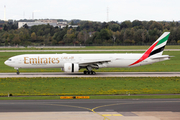 Emirates Boeing 777-31H(ER) (A6-EBM) at  Dusseldorf - International, Germany