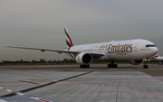 Emirates Boeing 777-31H(ER) (A6-EBM) at  Dusseldorf - International, Germany