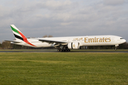 Emirates Boeing 777-31H(ER) (A6-EBM) at  Hamburg - Fuhlsbuettel (Helmut Schmidt), Germany