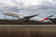 Emirates Boeing 777-31H(ER) (A6-EBM) at  Hamburg - Fuhlsbuettel (Helmut Schmidt), Germany
