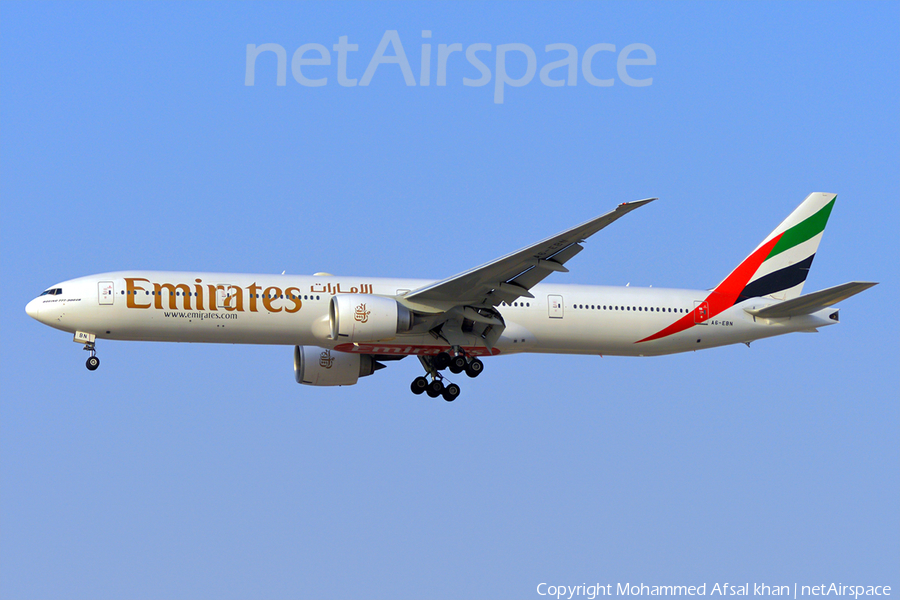 Emirates Boeing 777-36N(ER) (A6-EBN) | Photo 217384