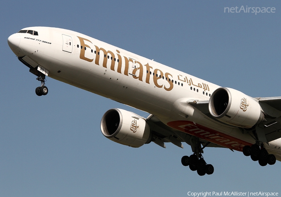 Emirates Boeing 777-36N(ER) (A6-EBO) | Photo 28515