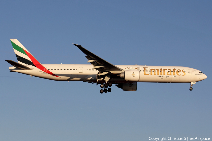 Emirates Boeing 777-36N(ER) (A6-EBO) | Photo 482540