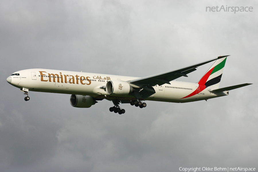 Emirates Boeing 777-36N(ER) (A6-EBO) | Photo 38526