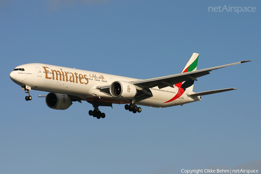 Emirates Boeing 777-36N(ER) (A6-EBQ) | Photo 38527