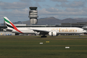 Emirates Boeing 777-31H(ER) (A6-EBR) at  Christchurch - International, New Zealand