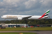 Emirates Boeing 777-31H(ER) (A6-EBR) at  Hamburg - Fuhlsbuettel (Helmut Schmidt), Germany