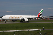 Emirates Boeing 777-31H(ER) (A6-EBR) at  Hamburg - Fuhlsbuettel (Helmut Schmidt), Germany