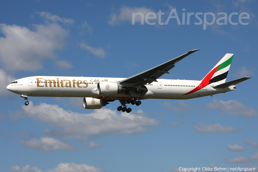 Emirates Boeing 777-31H(ER) (A6-EBS) | Photo 72309