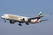 Emirates Boeing 777-31H(ER) (A6-EBS) at  Hamburg - Fuhlsbuettel (Helmut Schmidt), Germany