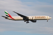 Emirates Boeing 777-31H(ER) (A6-EBT) at  Hamburg - Fuhlsbuettel (Helmut Schmidt), Germany