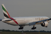 Emirates Boeing 777-31H(ER) (A6-EBT) at  Manchester - International (Ringway), United Kingdom