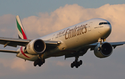 Emirates Boeing 777-31H(ER) (A6-EBT) at  Manchester - International (Ringway), United Kingdom