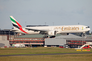 Emirates Boeing 777-31H(ER) (A6-EBU) at  Hamburg - Fuhlsbuettel (Helmut Schmidt), Germany