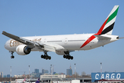 Emirates Boeing 777-31H(ER) (A6-EBU) at  Warsaw - Frederic Chopin International, Poland