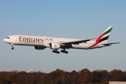 Emirates Boeing 777-31H(ER) (A6-EBW) at  Hamburg - Fuhlsbuettel (Helmut Schmidt), Germany