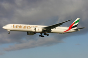 Emirates Boeing 777-31H(ER) (A6-EBW) at  Hamburg - Fuhlsbuettel (Helmut Schmidt), Germany