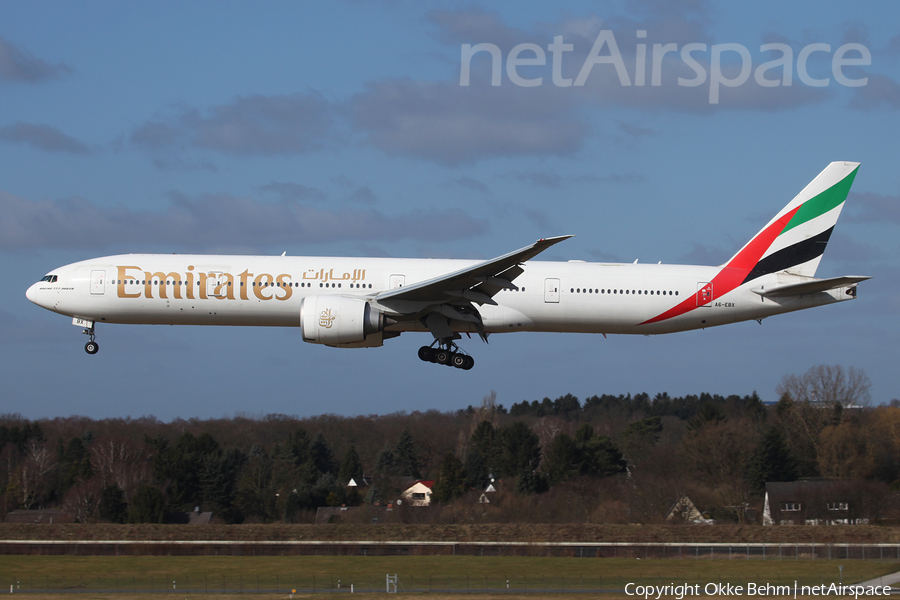 Emirates Boeing 777-31H(ER) (A6-EBX) | Photo 70036