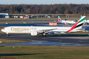 Emirates Boeing 777-31H(ER) (A6-EBY) at  Hamburg - Fuhlsbuettel (Helmut Schmidt), Germany