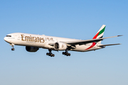 Emirates Boeing 777-31H(ER) (A6-EBY) at  Hamburg - Fuhlsbuettel (Helmut Schmidt), Germany