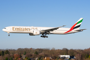 Emirates Boeing 777-31H(ER) (A6-EBY) at  Hamburg - Fuhlsbuettel (Helmut Schmidt), Germany