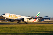 Emirates Boeing 777-31H(ER) (A6-EBY) at  Hamburg - Fuhlsbuettel (Helmut Schmidt), Germany