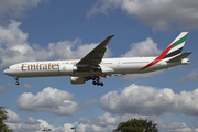 Emirates Boeing 777-31H(ER) (A6-EBY) at  London - Heathrow, United Kingdom
