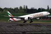 Emirates Boeing 777-31H(ER) (A6-EBZ) at  Birmingham - International, United Kingdom