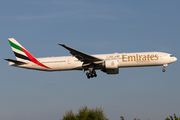 Emirates Boeing 777-31H(ER) (A6-EBZ) at  Hamburg - Fuhlsbuettel (Helmut Schmidt), Germany