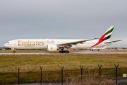 Emirates Boeing 777-31H(ER) (A6-EBZ) at  Manchester - International (Ringway), United Kingdom