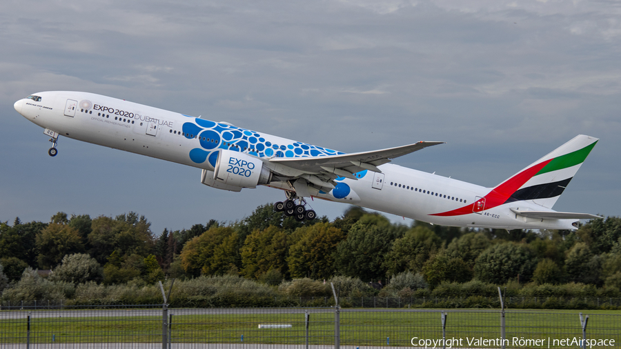 Emirates Boeing 777-36N(ER) (A6-ECC) | Photo 502327