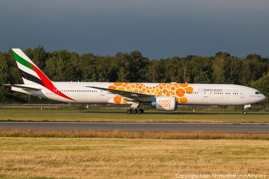 Emirates Boeing 777-36N(ER) (A6-ECD) | Photo 337614