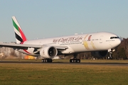 Emirates Boeing 777-31H(ER) (A6-ECE) at  Hamburg - Fuhlsbuettel (Helmut Schmidt), Germany