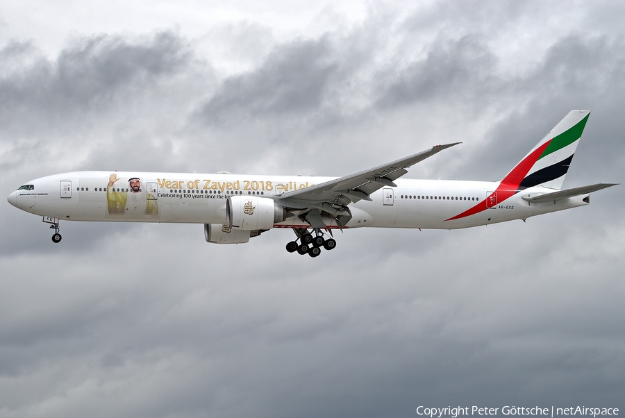 Emirates Boeing 777-31H(ER) (A6-ECE) | Photo 249290