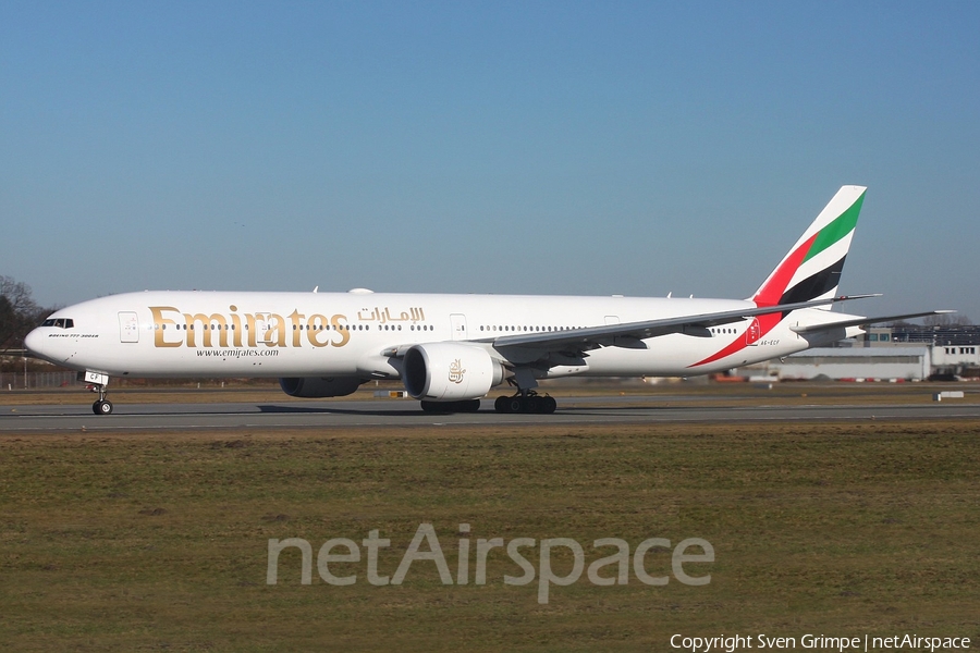Emirates Boeing 777-31H(ER) (A6-ECF) | Photo 230146