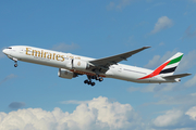 Emirates Boeing 777-31H(ER) (A6-ECI) at  Budapest - Ferihegy International, Hungary