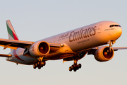 Emirates Boeing 777-31H(ER) (A6-ECJ) at  Zurich - Kloten, Switzerland