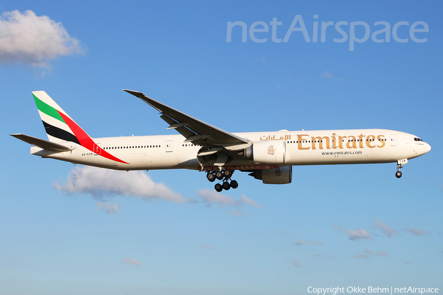 Emirates Boeing 777-36N(ER) (A6-ECM) | Photo 77942