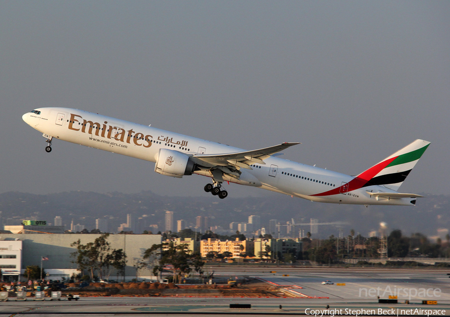 Emirates Boeing 777-36N(ER) (A6-ECN) | Photo 34206