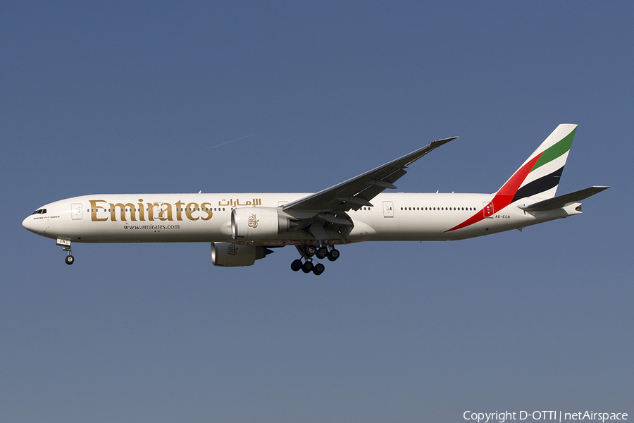 Emirates Boeing 777-36N(ER) (A6-ECN) | Photo 278422